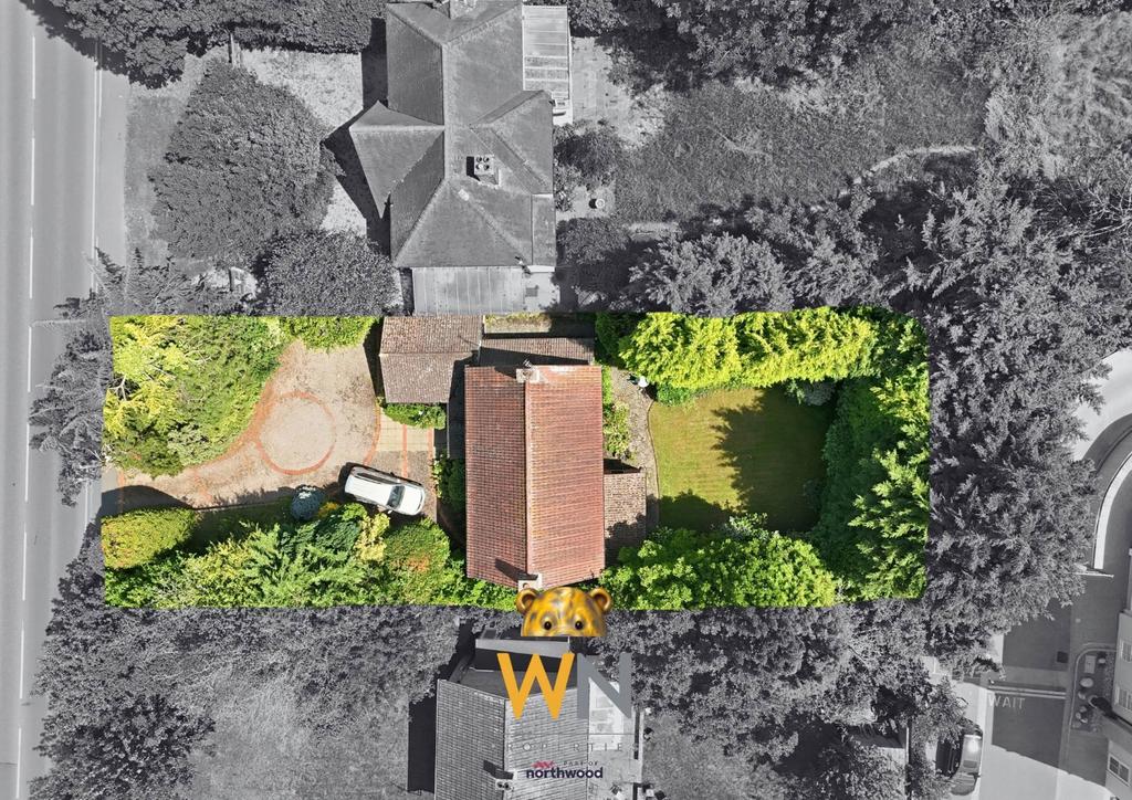 Aerial view, land