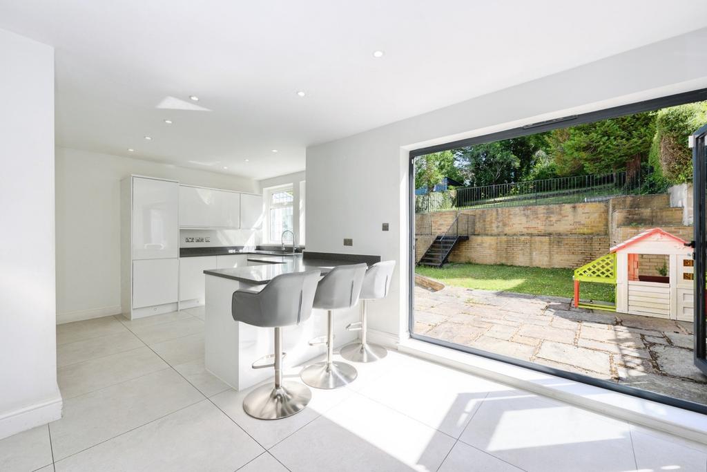 Open-plan living area, open plan living