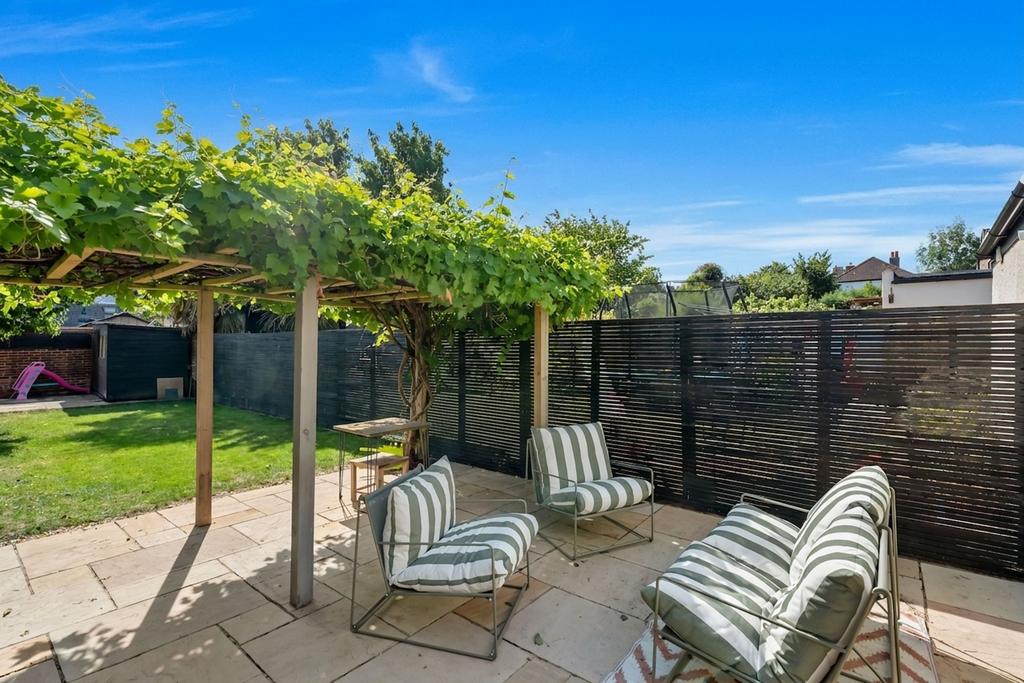 Patio view, garden