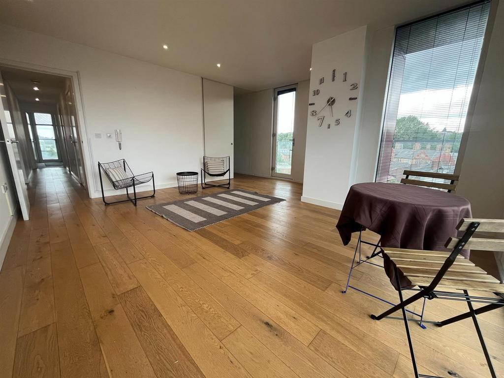 Open-plan living area, open plan living