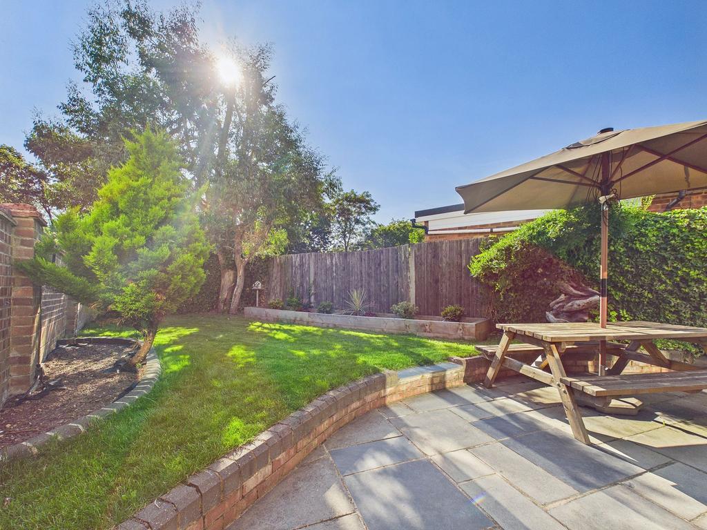 Patio view, garden