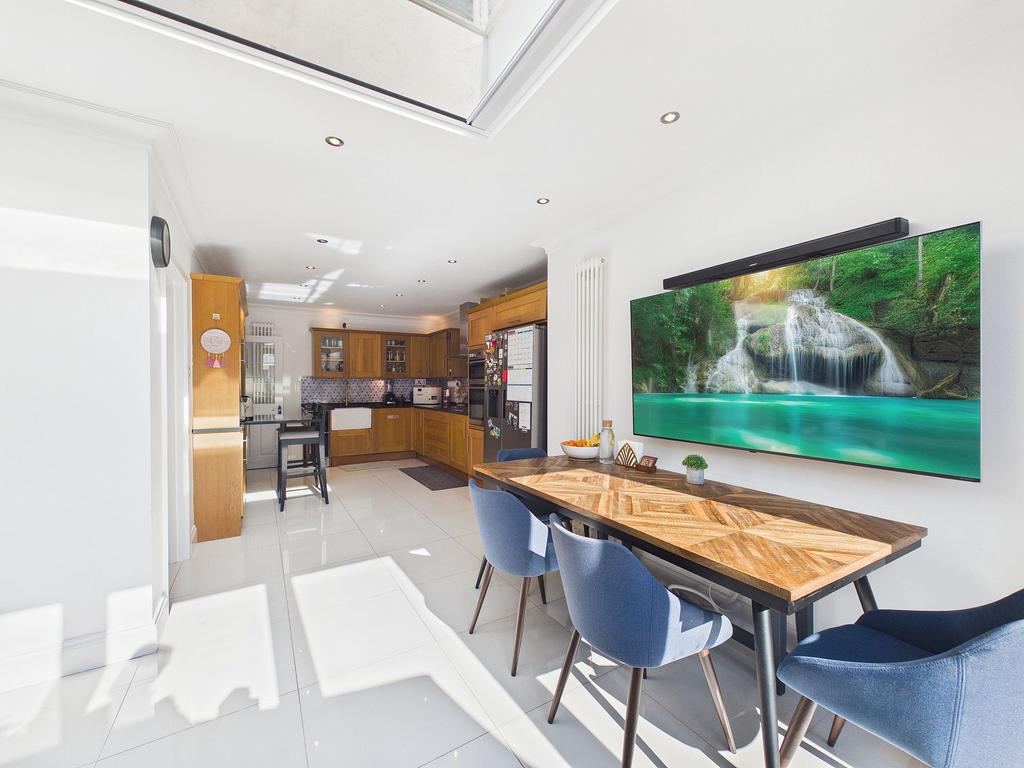 Open-plan living area, open plan living