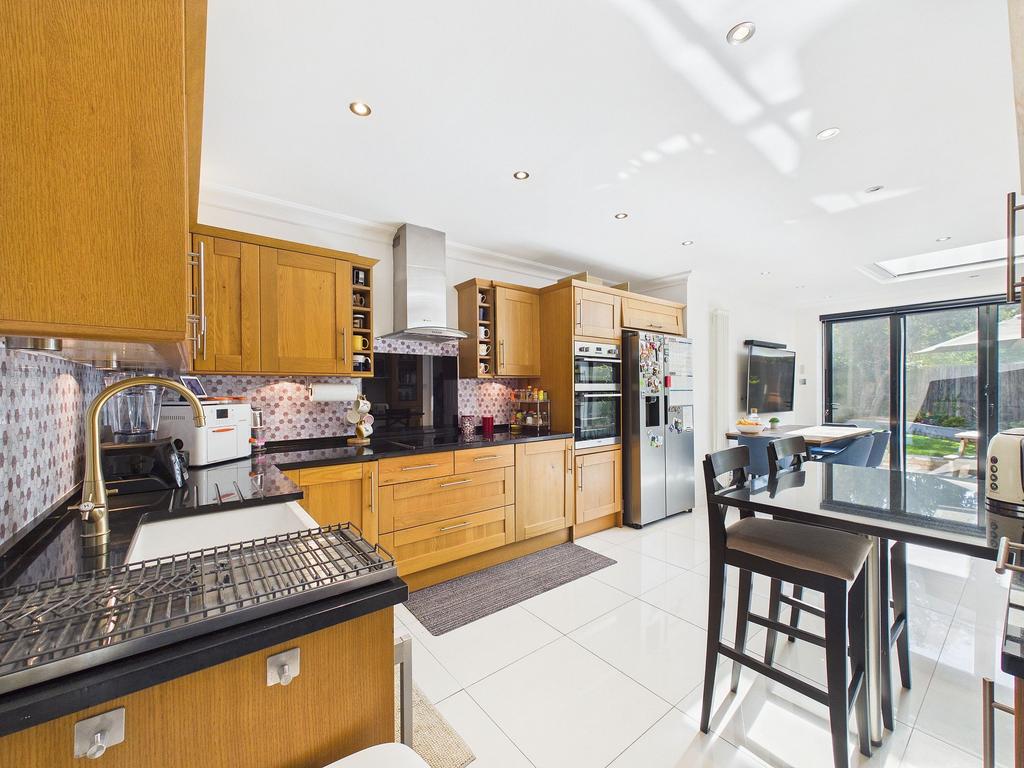 Open-plan living area