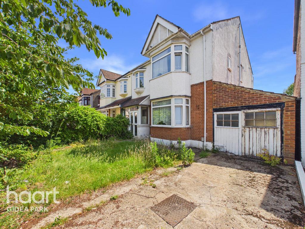 Semi-detached house exterior
