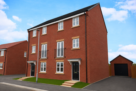 4 bedroom semi-detached house for sale, Plot 286, The Poplar at Kings Meadow, Fernwood NG24