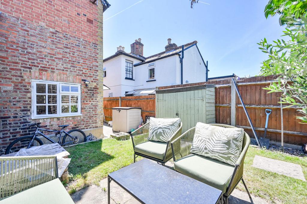 Patio view, garden