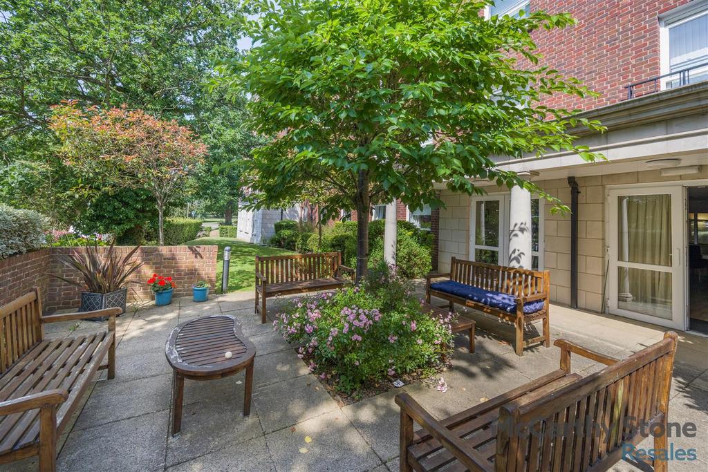 Patio view, garden