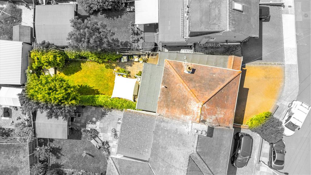 Aerial view, land