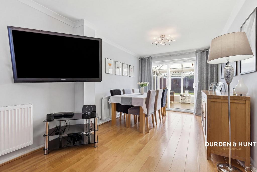 Open-plan living area