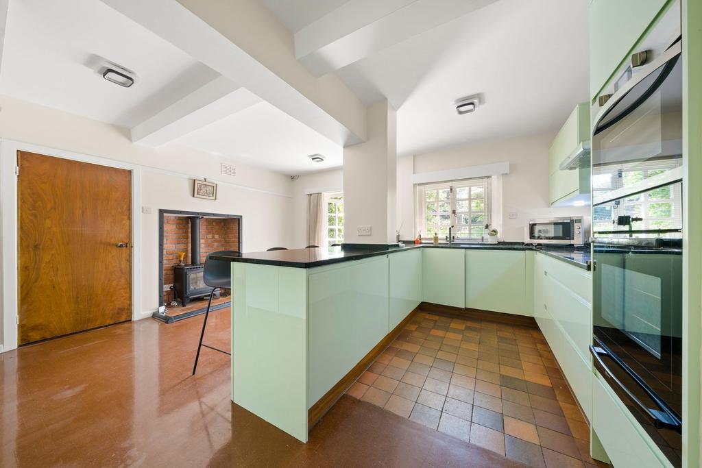 Open-plan living area, open plan living