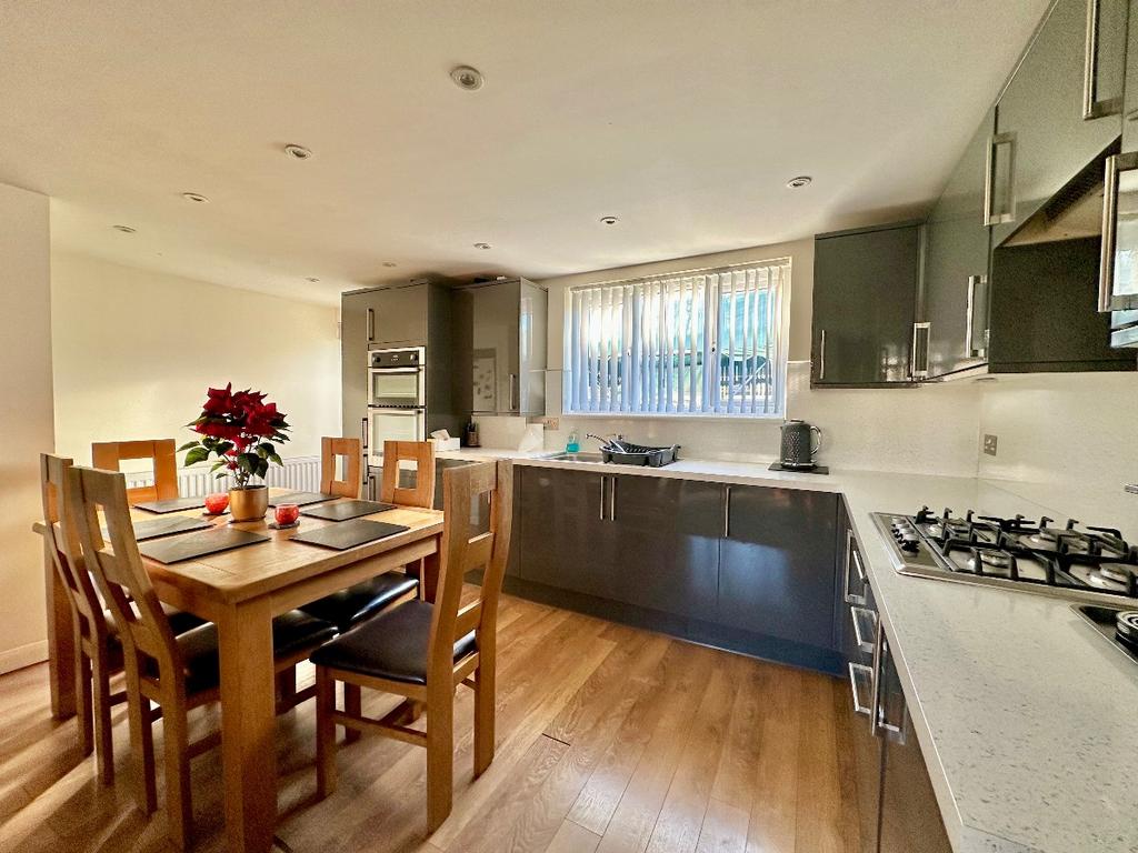 Open-plan living area, open plan living