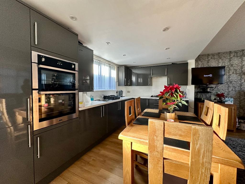 Open-plan living area, open plan living