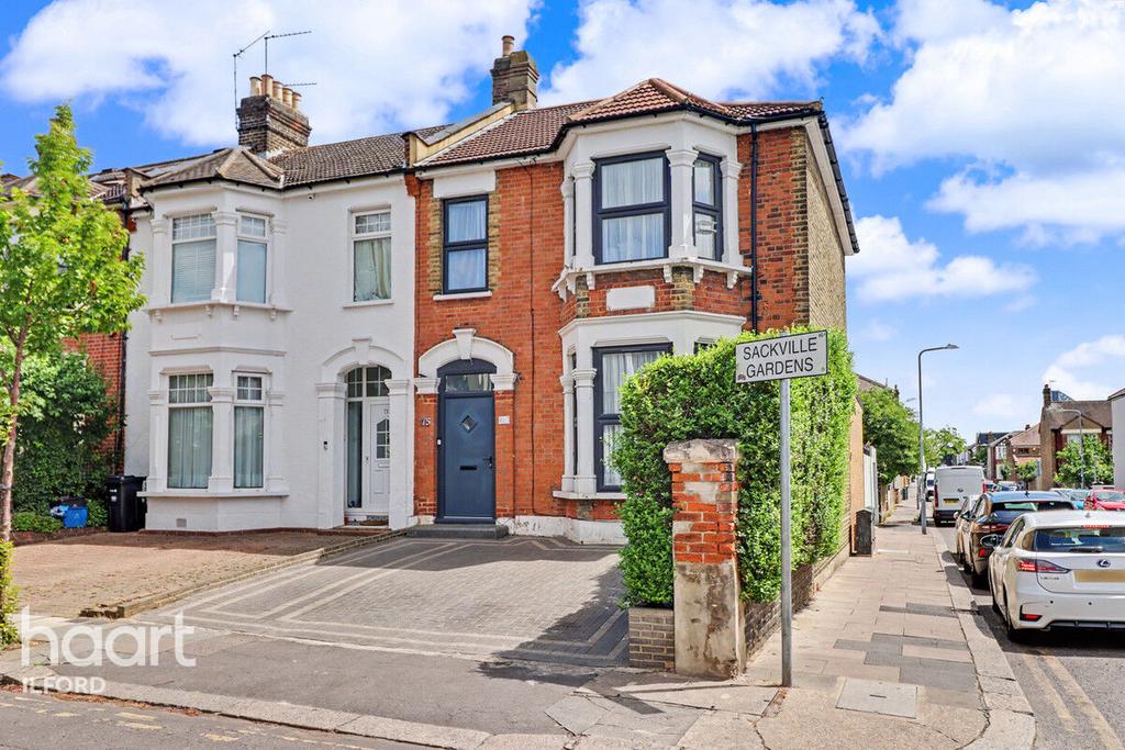 Semi-detached house exterior