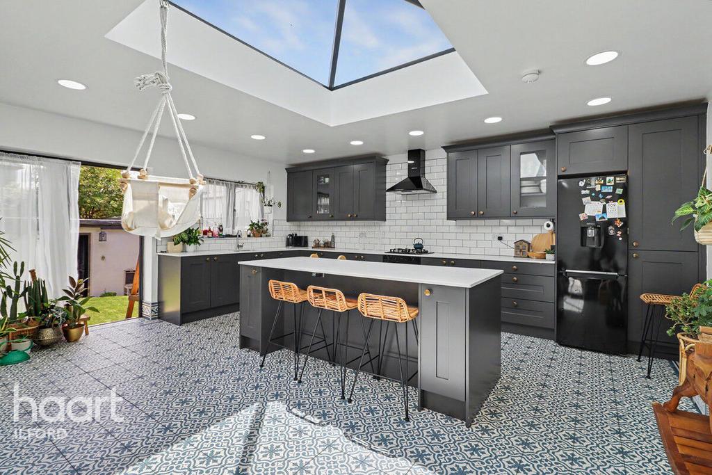 Open-plan living area, open plan living