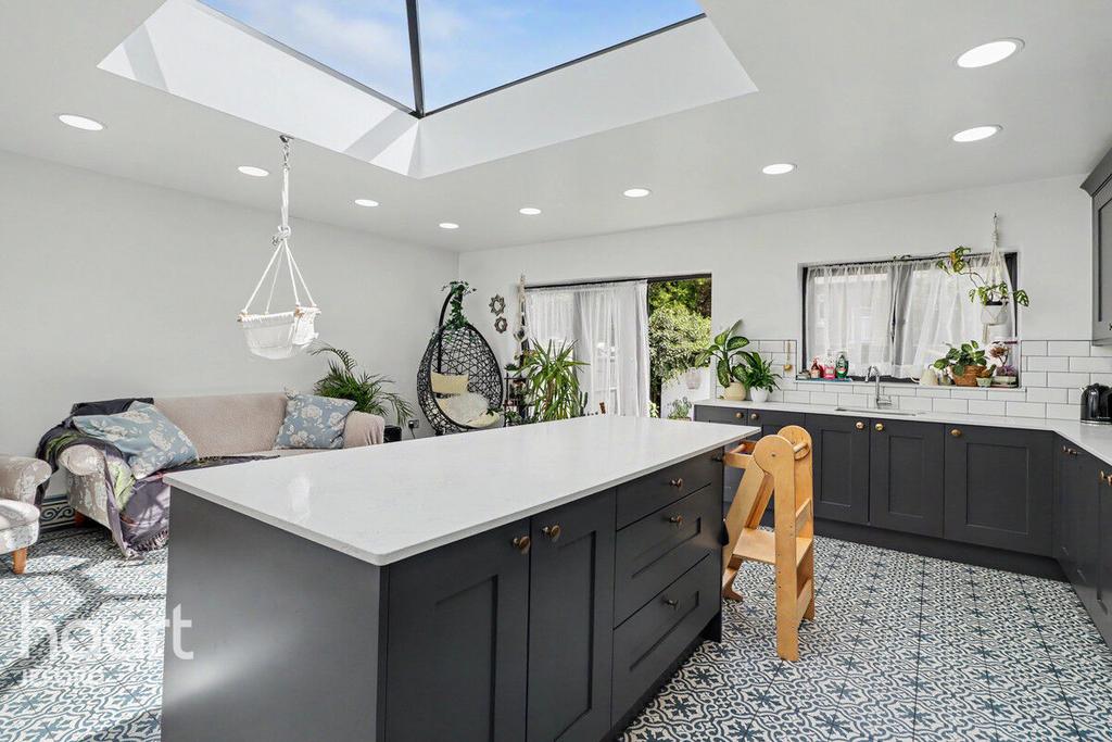 Open-plan living area, open plan living