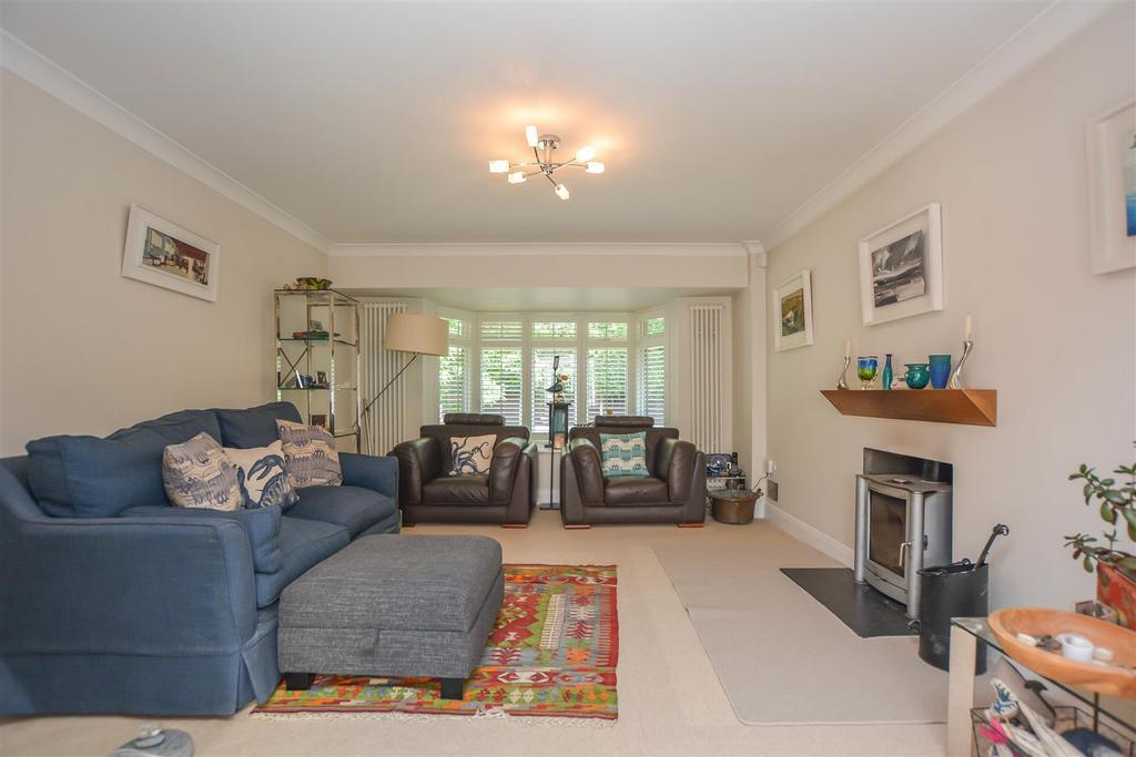 Living room, fireplace