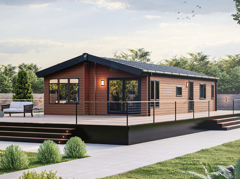 House exterior, solar panels
