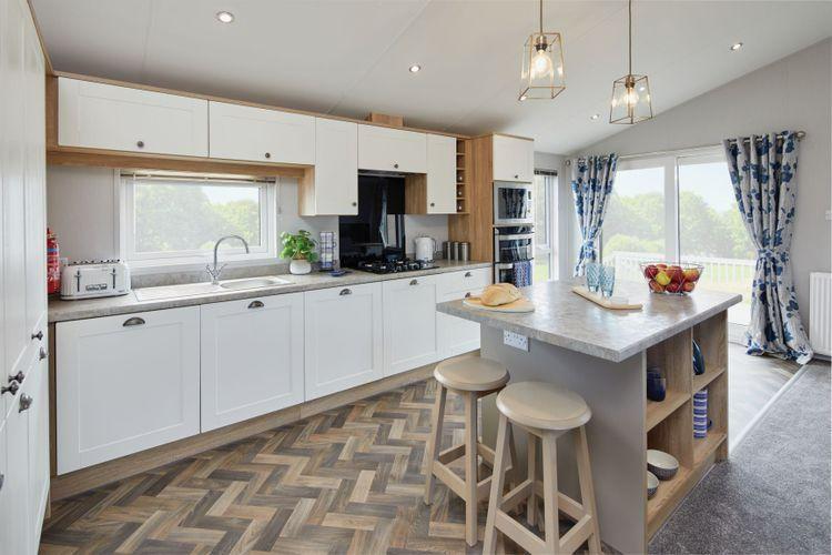 Kitchen, open plan living