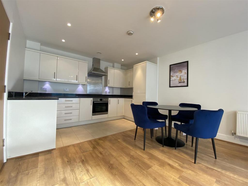 Open-plan living area, open plan living