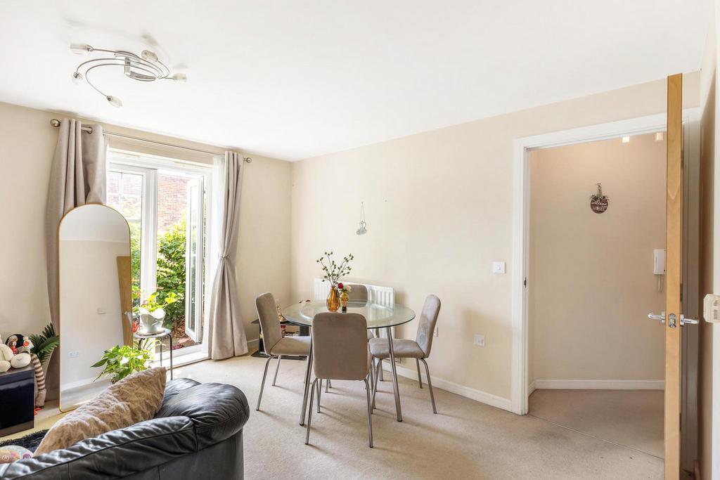 Open-plan living area