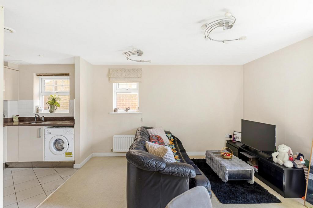 Open-plan living area