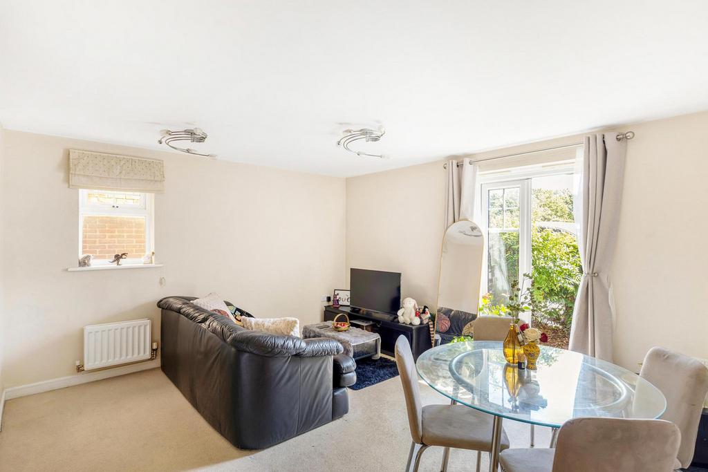 Open-plan living area