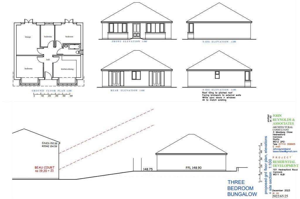 Land Adjacent to 101 Hednesford Road, Cannock. WS11 6LB - View 3
