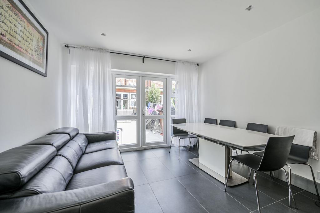 Open-plan living area, open plan living