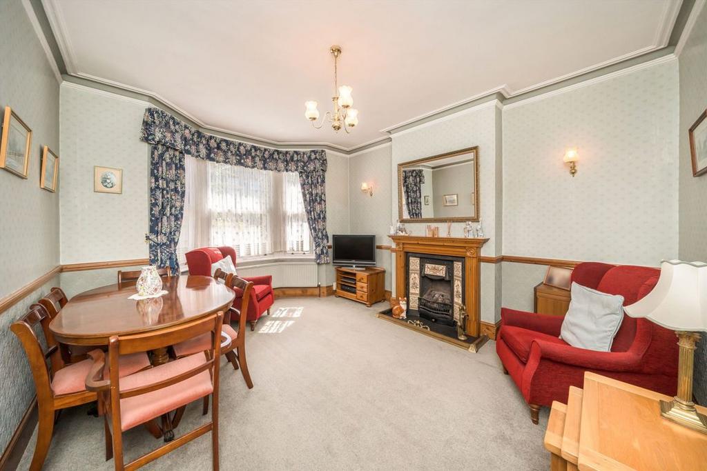 Living room, fireplace