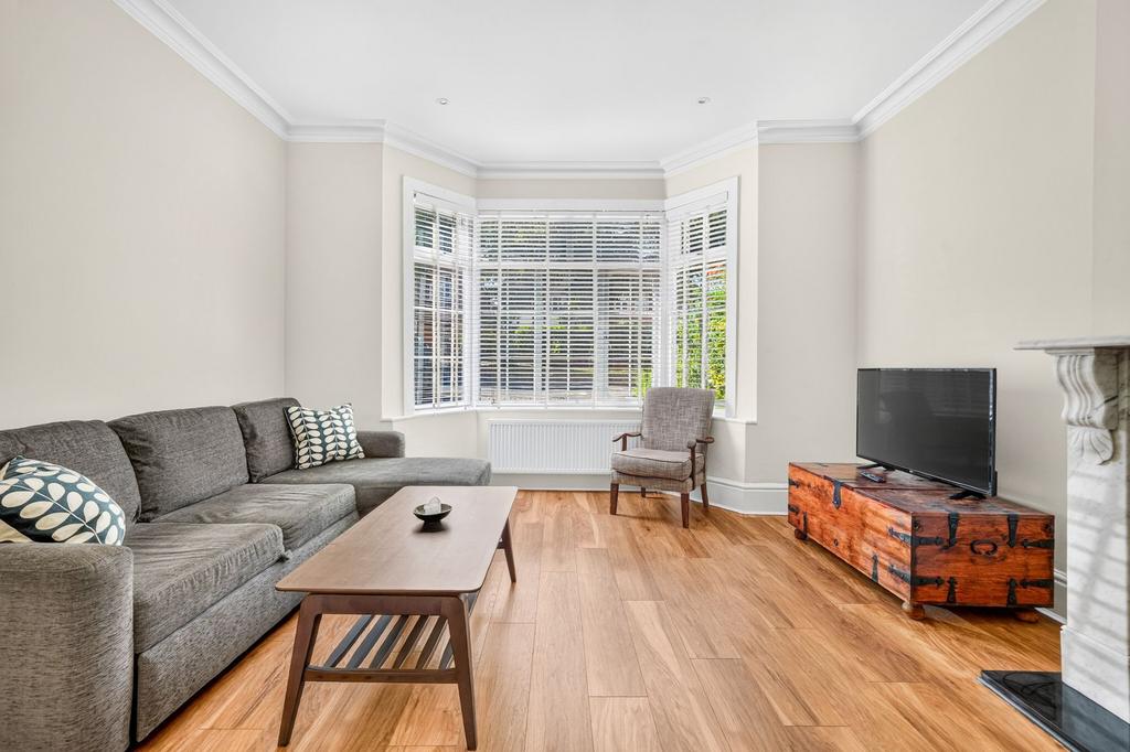 Living room, fireplace