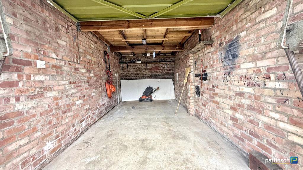 Garage interior, garage