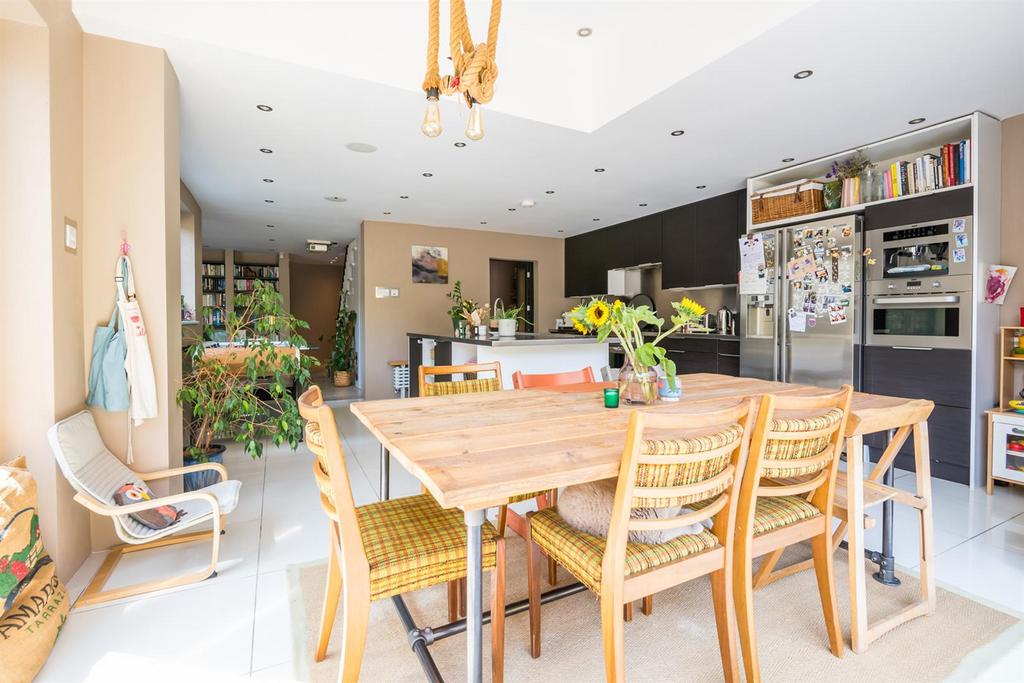 Open-plan living area, open plan living