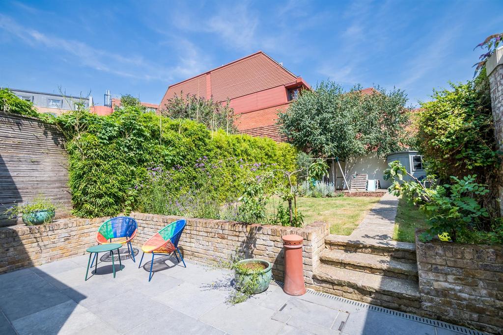 Patio view, garden