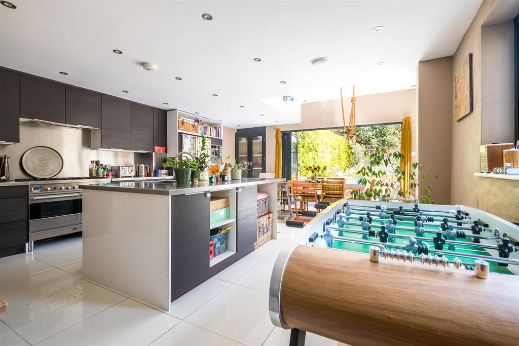 Open-plan living area, open plan living