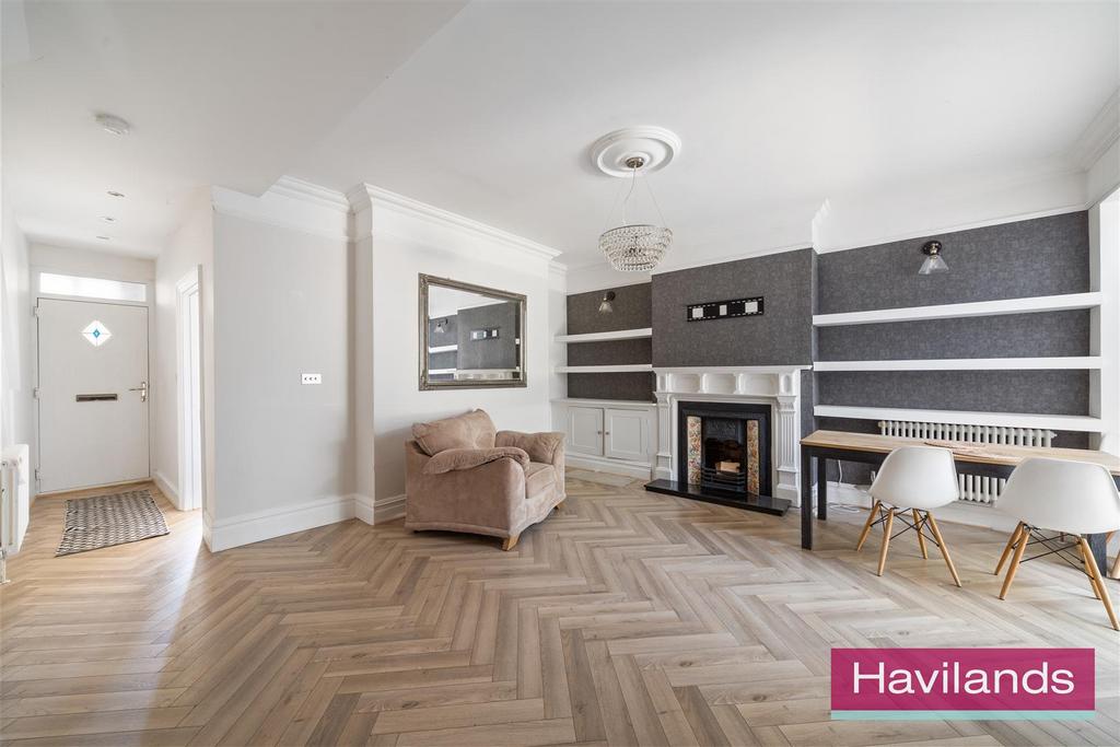 Open-plan living area, open plan living, fireplace