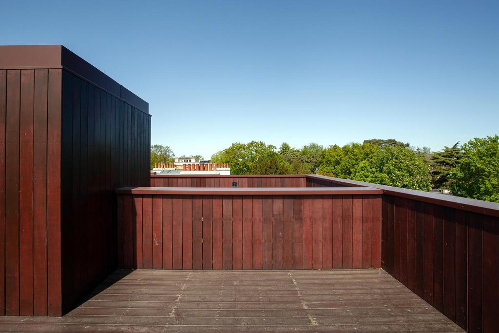 Roof terrace view, roof terrace