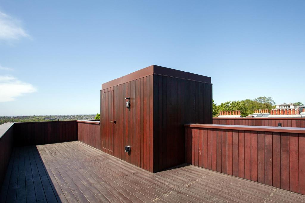 Roof terrace view, roof terrace