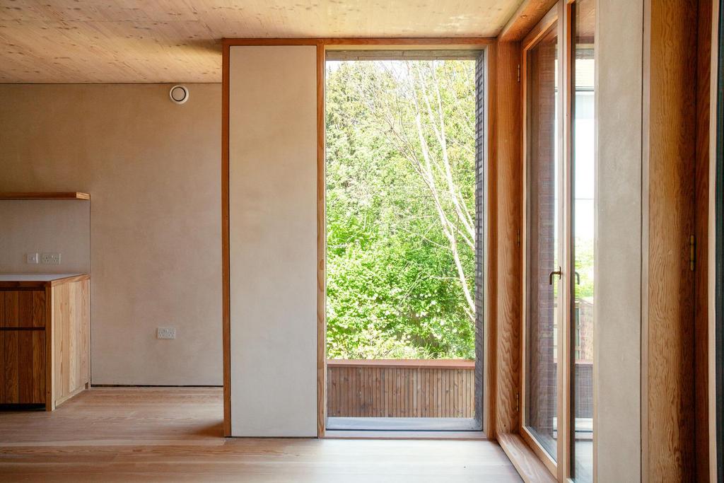 Open-plan living area