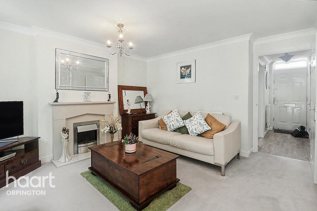 Living room, fireplace