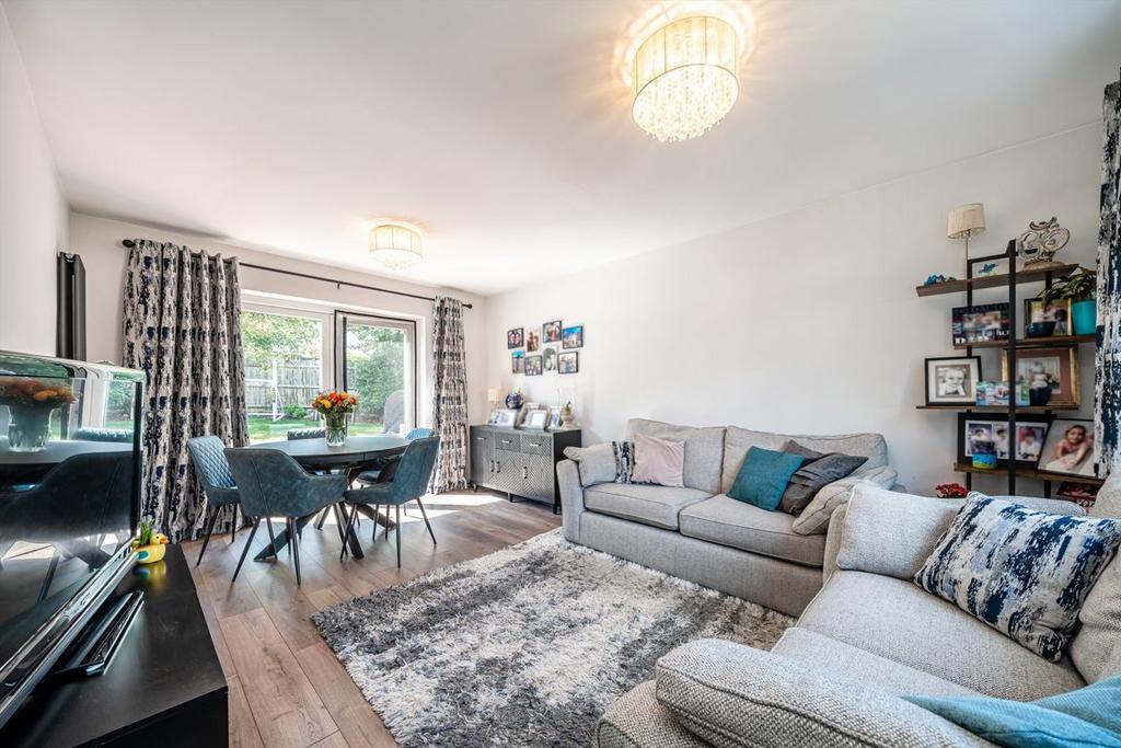 Open-plan living area, open plan living