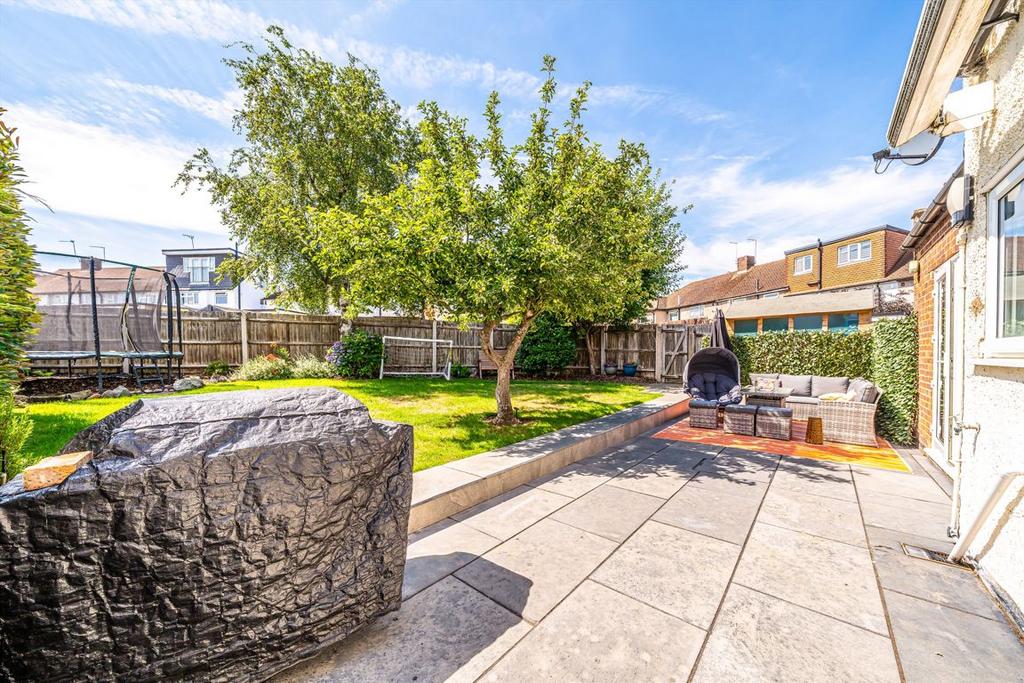 Patio view, garden