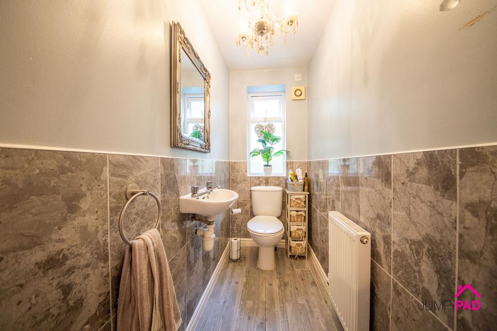 Downstairs wc