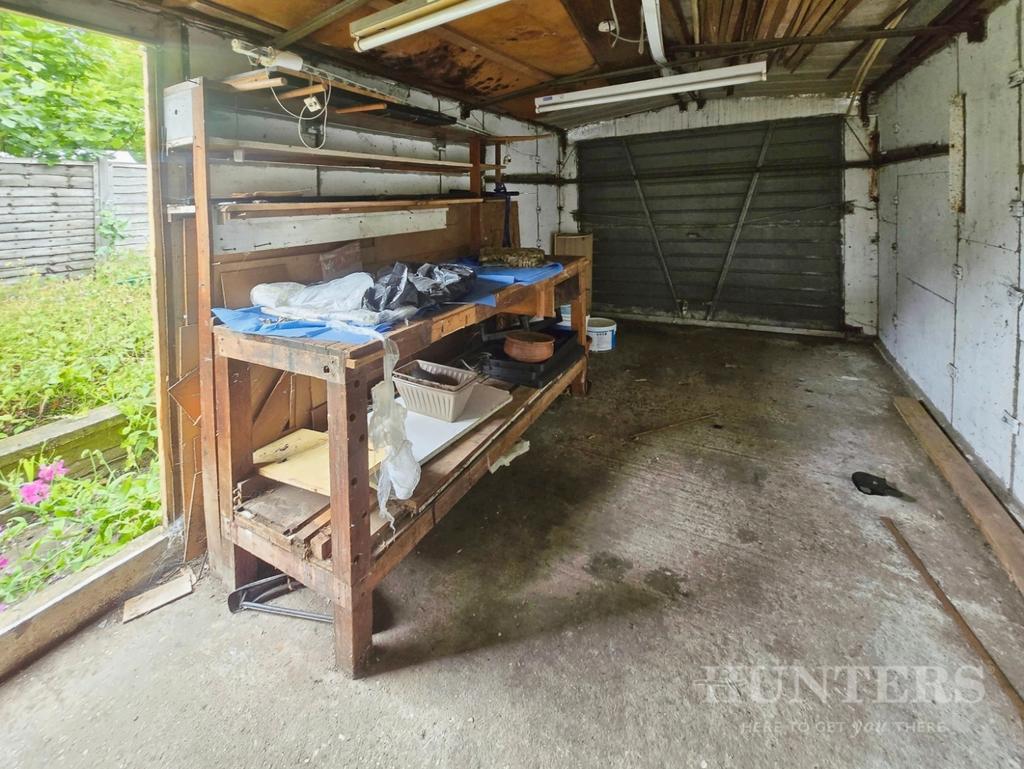 Garage interior, garage