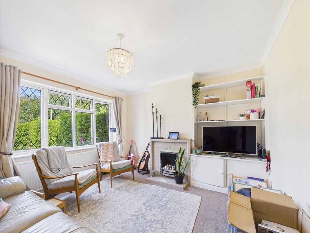 Living room, fireplace