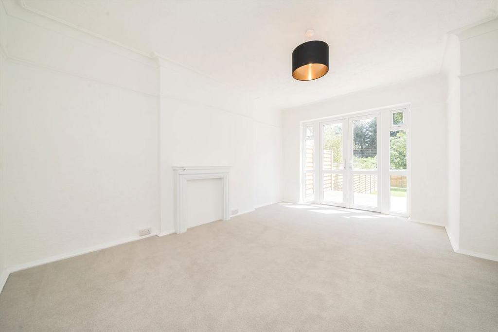 Living room, fireplace