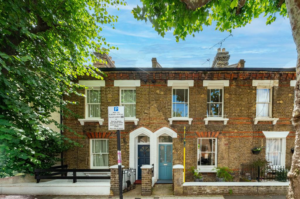 Terraced house exterior