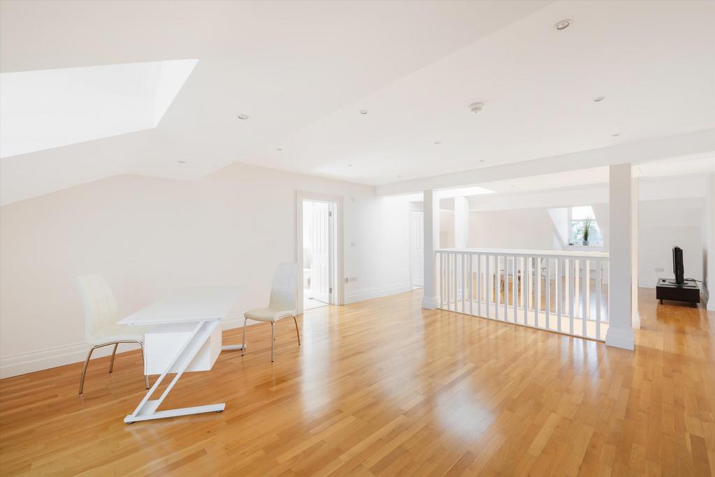 Open-plan living area