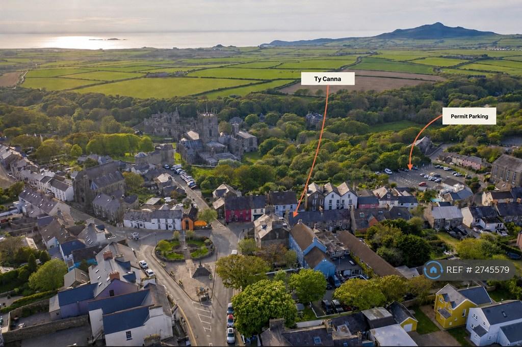 Aerial view, land