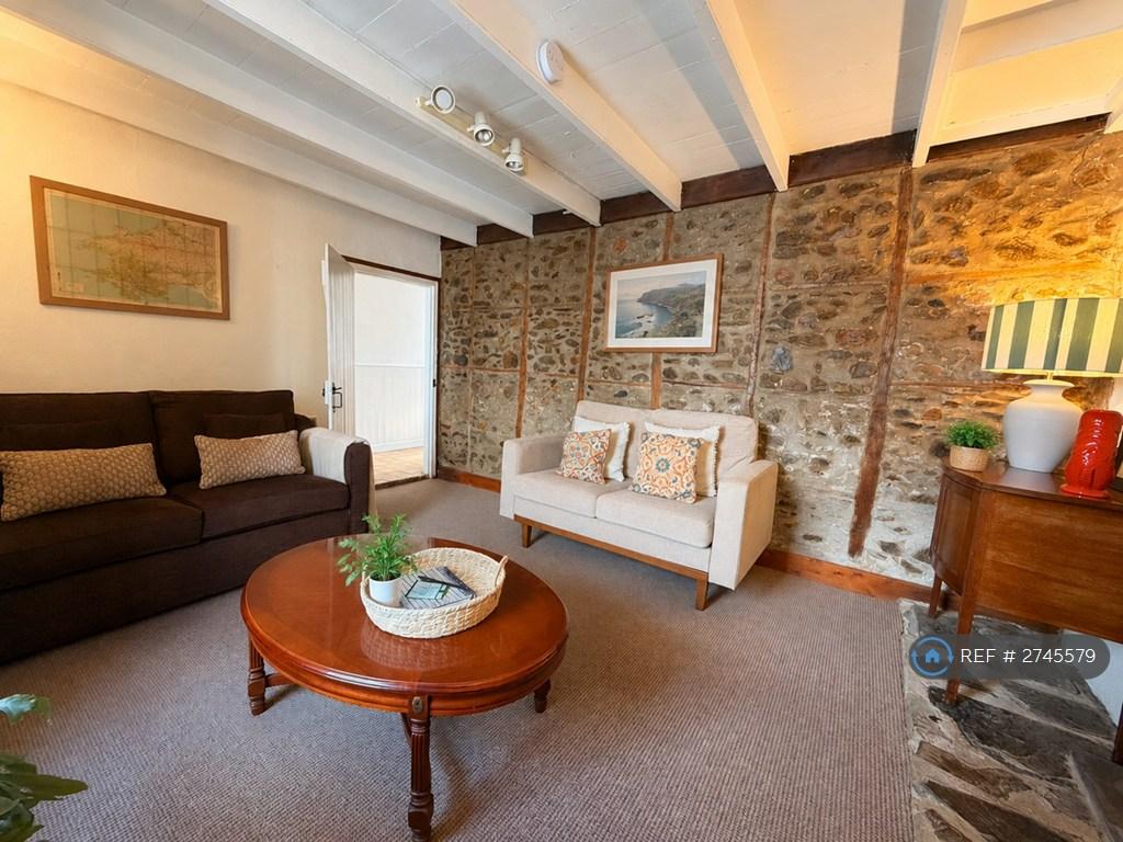 Living room, fireplace