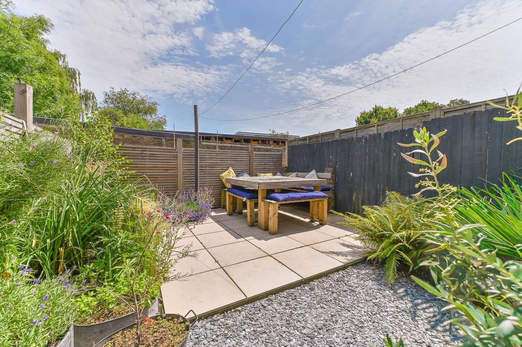 Patio view, garden